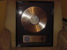 VAN HALEN RIAA WARNER BROS MEM SALES GOLD RECORD AWARD
