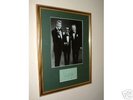 Sammy Davis Jnr Signed Display - Framed w/coa