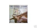 CHET BAKER IN EUROPE  PACIFIC JAZZ 1218