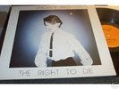 VERY RARE MINIMAL SYNTH LP ..SNOWY RED.THE RIGHT TO DIE