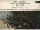 LP: DECCA SXL 6426:  SCHUBERT/BRIDGE (WB)