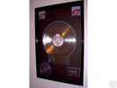 AC/DC RIAA 2x Platinum Award - THE RAZORS EDGE