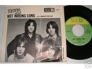 NAZZ 7'' Not Wrong Long USA PS 45 Todd Rundgren V.RARE