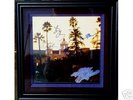 EAGLES-Hotel California - Autographed LPx5 -COA Framed