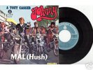 Johnny HALLYDAY-MAL(Hush)-UNIQUE PS-45-YUGOSLAVIA