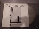 U2-WAR-BOY(CLEAR VINYL LIVE ALBUM)