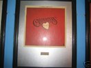 the carpenters signed album karen carpenter framed