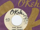 Soul 45: JIMMY CHURCH Okeh 4-7186: The Hurt / Only You