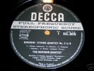 DECCA SXL6036(WBg):BORODIN/SHOSTAKOVICH:STRING QUARTETS