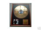 MICHAEL JACKSON - BAD - GOLD DISC + COA