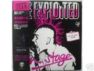 EXPLOITED On Stage LP Japan obi 1984 KBD