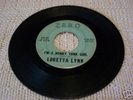 LORETTA LYNN FIRST RECORD HONKY TONK GIRL ZERO 107