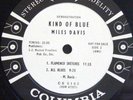 Miles Davis KIND OF BLUE Rare WHITE LABEL  6 eye stereo
