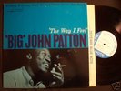 BIG JOHN PATTON The Way I Feel BLUE NOTE LP NY USA NM