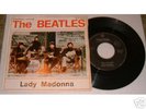 BEATLES  7'  Lady Madonna YUGOSLAVIA PS RARE SLEEVE