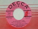 GLADYS TYLER/RAY SCOTT northern LITTLE BITTY GIRL DECCA