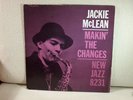 Jackie McLean New Jazz Makin' changes orig mono LP EX+