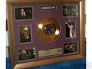 GUNS N' ROSES 24CT Gold Disc & Concert Photos + COA