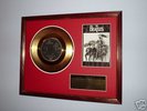 THE BEATLES STUNNING 24CT GOLD DISC SINGLE +COA