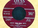 Donnie Bowshier - Rock & Roll Joys - rockabilly Dess 45