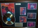 MEATLOAF  24 CT Gold Disc with Concert Photos + COA