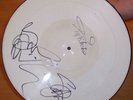 IRON MAIDEN  HOLY SMOKE WHITE TEST PRESSING SIGNED