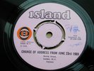 BLIND FAITH - CHANGE OF ADDRESS - ISLAND PROMO 1969