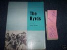 THE BYRDS FIRST TOUR  (1969 ?) + AUTOGRAPHS