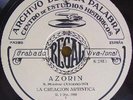 AZORIN 1931 Regal LK 4100 RARE SPOKEN 78 RPM