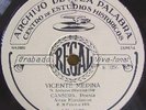 VICENTE MEDINA 1933 Regal LK 4122 RARE SPOKEN 78 RPM