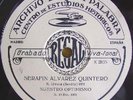 S.&J. ALVAREZ QUINTERO Regal LK 4108 RARE SPOKEN 78 RPM