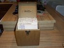 VINTAGE/ANTIQUE PHONOGRAPH RECORD CASE /55  OLD RECORDS