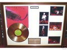 ALICE COOPER  24 CT Gold Disc with Concert Photos + COA