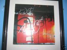 u2 fully signed lp the fly 100% authentic nice item