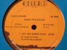 Rare Pleasure Let me down Easy 12