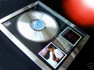 MICHAEL JACKSON  PLATINUM RECORD AWARD 