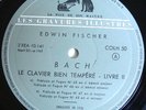 Edwin FISCHER piano Bach The Well Tempered Clavier