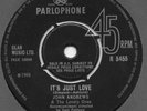 JOHN ANDREWS*IT'S JUST LOVE*PARLOPHONE*MOD*SOUL*45