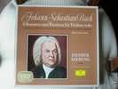SZERYNG/BACH: 6 SONATAS AND PARTITAS FOR SOLO VIOLIN/DG