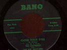 FUNK SOUL 45 the caprells CLOSE YOUR EYES bano