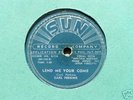 carl perkins , phillipines ,  sun 78 rpm