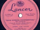 philippines JERRY LEE LEWIS 78 rpm H.S.CONFIDENTIAL
