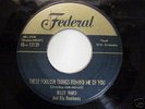 RARE GOLD TOP FEDERAL DOO WOP 45 