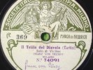 FRANZ VON VECSEY Fonotipia 74091/2 VIOLIN RARE 78 RPM