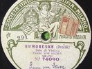 FRANZ VON VECSEY Fonotipia 74089/0 VIOLIN RARE 78 RPM