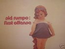 Australia blues heavy prog SID RUMPO - First Offence