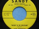JACKIE MORNINGSTAR ROCKIN’ IN THE GRAVEYARD 45, MINT-