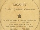 DF 730037/ MOZART / LOLA BOBESCO/CAPPONE/ RISTENPART