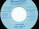 THE BARONS Don't Fight It SUPERB Texas Garage