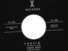 Very Rare 1961 surf 45 - BEACH BOYS - Surfin - X  #301